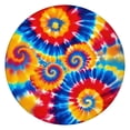 thumbnail image 1 of Colorful Tie Dye Multi Spiral Pattern Round Fitted Tablecloth with Elastic Edge,Dining Table Cover Waterproof,Outdoor Round Tablecloth for Camping,Dining,Indoor and Outdoor, 1 of 7