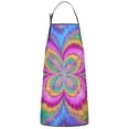 thumbnail image 1 of Colorful Tie Dye Pattern Apron-Garden Aprons for Women with Pockets-Cotton Linen Waterproof Kitchen Cooking Gardening Aprons Adjustable for Kitchen,Cooking,BBQ and Salon 33x27 Inch, 1 of 7