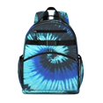 thumbnail image 1 of Colorful Tie Dye Pattern Backpack for School,Cute School Bag,Schoolbag with Adjustable Shoulder Straps & Padded Back,15.25"x11.5"x5.25", 1 of 5