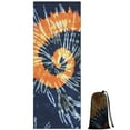 thumbnail image 1 of Colorful Tie Dye Pattern Hot Yoga Mat Towel Non Slip for Hot Yoga - Quick-Drying Yoga Mat Cover with 4 Corner Pockets with Travel Bag - Hot Yoga Towel Non Slip Grip Moisture Wicking Sweat 70"x26", 1 of 6