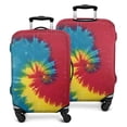 thumbnail image 1 of Colorful Tie Dye Pattern Luggage Cover Fashion Suitcase Cover Baggage Covers Fit 25-28 Inch Luggage (Go Travel), 1 of 5