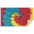 thumbnail image 1 of Colorful Tie Dye Pattern Rectangle Tablecloth 60"x102",Waterproof Polyester Rectangle Table Cloth, Wipeable Spillproof Polyester Tablecloth for Dining, Camping, Indoor and Outdoor, 1 of 6