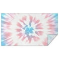thumbnail image 1 of Colorful Tie Dye Pattern Rectangle Tablecloth 60"x102",Waterproof Polyester Rectangle Table Cloth, Wipeable Spillproof Polyester Tablecloth for Dining, Camping, Indoor and Outdoor, 1 of 6