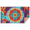 thumbnail image 1 of Colorful Tie Dye Pattern Rectangle Tablecloth 60"x102",Waterproof Polyester Rectangle Table Cloth, Wipeable Spillproof Polyester Tablecloth for Dining, Camping, Indoor and Outdoor, 1 of 6