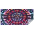 thumbnail image 1 of Colorful Tie Dye Pattern Rectangle Tablecloth 60"x120",Waterproof Polyester Rectangle Table Cloth, Wipeable Spillproof Polyester Tablecloth for Dining, Camping, Indoor and Outdoor, 1 of 6