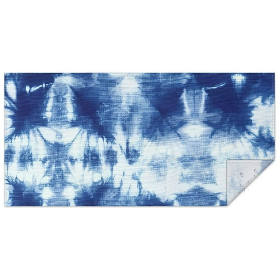 Colorful Tie Dye Pattern Rectangle Tablecloth 60"x120",Waterproof Polyester Rectangle Table Cloth, Wipeable Spillproof Polyester Tablecloth for Dining, Camping, Indoor and Outdoor