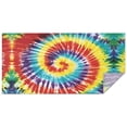 thumbnail image 1 of Colorful Tie Dye Pattern Rectangle Tablecloth 60"x120",Waterproof Polyester Rectangle Table Cloth, Wipeable Spillproof Polyester Tablecloth for Dining, Camping, Indoor and Outdoor, 1 of 6