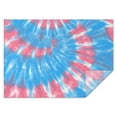 thumbnail image 1 of Colorful Tie Dye Pattern Rectangle Tablecloth 60"x84",Waterproof Polyester Rectangle Table Cloth, Wipeable Spillproof Polyester Tablecloth for Dining, Camping, Indoor and Outdoor, 1 of 5