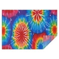 thumbnail image 1 of Colorful Tie Dye Pattern Rectangle Tablecloth 60"x84",Waterproof Polyester Rectangle Table Cloth, Wipeable Spillproof Polyester Tablecloth for Dining, Camping, Indoor and Outdoor, 1 of 5