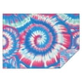 thumbnail image 1 of Colorful Tie Dye Pattern Rectangle Tablecloth 60"x84",Waterproof Polyester Rectangle Table Cloth, Wipeable Spillproof Polyester Tablecloth for Dining, Camping, Indoor and Outdoor, 1 of 5