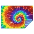 thumbnail image 1 of Colorful Tie Dye Pattern Rectangle Tablecloth 60"x84",Waterproof Polyester Rectangle Table Cloth, Wipeable Spillproof Polyester Tablecloth for Dining, Camping, Indoor and Outdoor, 1 of 5