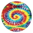thumbnail image 1 of Colorful Tie Dye Pattern Round Fitted Tablecloth with Elastic Edge,Dining Table Cover Waterproof,Outdoor Round Tablecloth for Camping,Dining,Indoor and Outdoor, 1 of 7