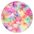 thumbnail image 1 of Colorful Tie Dye Pattern Round Fitted Tablecloth with Elastic Edge,Dining Table Cover Waterproof,Outdoor Round Tablecloth for Camping,Dining,Indoor and Outdoor, 1 of 7