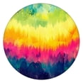 thumbnail image 1 of Colorful Tie Dye Pattern Round Fitted Tablecloth with Elastic Edge,Dining Table Cover Waterproof,Outdoor Round Tablecloth for Camping,Dining,Indoor and Outdoor, 1 of 7