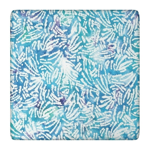 Colorful Tie Dye Pattern Square Fitted Tablecloth with Elastic Edge,Square Table Cover,Washable Elastic Table Cover for Home Kitchen Party Decor 36"x36"