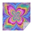 thumbnail image 1 of Colorful Tie Dye Pattern Square Tablecloth,Waterproof Square Table Cover,Wipeable Spillproof Washable Table Cover for Home Kitchen Party Decor 42"X42"(107x107cm), 1 of 6