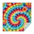 thumbnail image 1 of Colorful Tie Dye Pattern Square Tablecloth,Waterproof Square Table Cover,Wipeable Spillproof Washable Table Cover for Home Kitchen Party Decor 42"X42"(107x107cm), 1 of 6