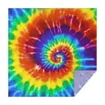 thumbnail image 1 of Colorful Tie Dye Pattern Square Tablecloth,Waterproof Square Table Cover,Wipeable Spillproof Washable Table Cover for Home Kitchen Party Decor 52"x52"(132x132cm), 1 of 6