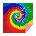 thumbnail image 1 of Colorful Tie Dye Pattern Square Tablecloth,Waterproof Square Table Cover,Wipeable Spillproof Washable Table Cover for Home Kitchen Party Decor 60"x60"(152x152cm), 1 of 6