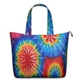 thumbnail image 1 of Colorful Tie Dye Pattern Travel Tote Bags for Women Carry On,Large Weekender Bags for Women Travel,Multi Functional Duffle Bag for Work,Shopping,Sports, 1 of 5