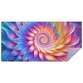 thumbnail image 1 of Colorful Tie Dye Spiral - Floral Pattern Rectangle Tablecloth 60"x120",Waterproof Polyester Rectangle Table Cloth, Wipeable Spillproof Polyester Tablecloth for Dining, Camping, Indoor and Outdoor, 1 of 6