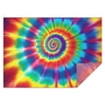 thumbnail image 1 of Colorful Tie Dye Star Mandala Pattern Rectangle Tablecloth 60"x84",Waterproof Polyester Rectangle Table Cloth, Wipeable Spillproof Polyester Tablecloth for Dining, Camping, Indoor and Outdoor, 1 of 5