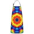 thumbnail image 1 of Colorful Tie Dye Star Pattern Apron-Garden Aprons for Women with Pockets-Cotton Linen Waterproof Kitchen Cooking Gardening Aprons Adjustable for Kitchen,Cooking,BBQ and Salon 33x27 Inch, 1 of 7