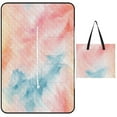 thumbnail image 1 of Colorful Tie Dye Vortex Outdoor Picnic Blanket, Foldable Waterproof Beach Mat, Portable Beach Blanket for Beach Camping, Hiking, Family Concerts, 1 of 8