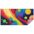 thumbnail image 1 of Colorful Tie Dye Wave Sphere Pattern Rectangle Tablecloth 60"x120",Waterproof Polyester Rectangle Table Cloth, Wipeable Spillproof Polyester Tablecloth for Dining, Camping, Indoor and Outdoor, 1 of 6