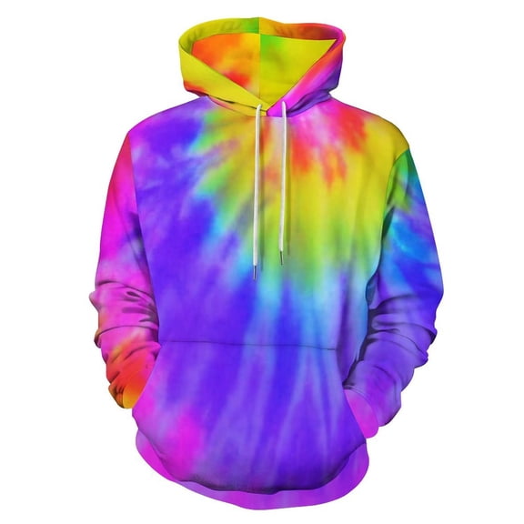 Colorful Tie-dye Swirl_1 3d Sweatshirts Hoodie Fashion Casual Personality Men's Women Street Hoodie Pullovers Long Sleeve Comfortable Top