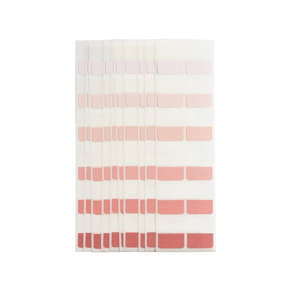 Colorful Translucent Sticky Index Tabs Book Flags Page Markers Self-Adhesive Writable File Folder Tabs for Organization Planner Accessories School Study Supplies Notebook ,1Pack Pink