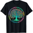 thumbnail image 1 of Colorful Tree of Life T-Shirt Promoting Kindness, Peace, Inclusion, and Love, 1 of 5