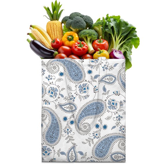 Colorful Tribal Canvas Bag – Ethnic Reusable Tote for Daily Use