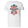 thumbnail image 1 of Colorful Tribal Ethnic Tiki Mask Tee Men's -Image by Shutterstock, 1 of 4
