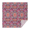 thumbnail image 1 of Colorful Tribal Pattern Square Tablecloth,Waterproof Square Table Cover,Wipeable Spillproof Washable Table Cover for Home Kitchen Party Decor 60"x60"(152x152cm), 1 of 6