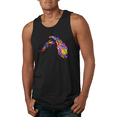thumbnail image 1 of Colorful Trippy Peacock Bird Animal Lover Graphic Tank Top, 1 of 1