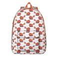 thumbnail image 1 of Colorful Tropical Crab Backpack for Teens & Young Adults, Waterproof Cartoon Sea Life School Bookbag with Coral & Ocean Theme, Lightweight and Spacious, 1 of 5