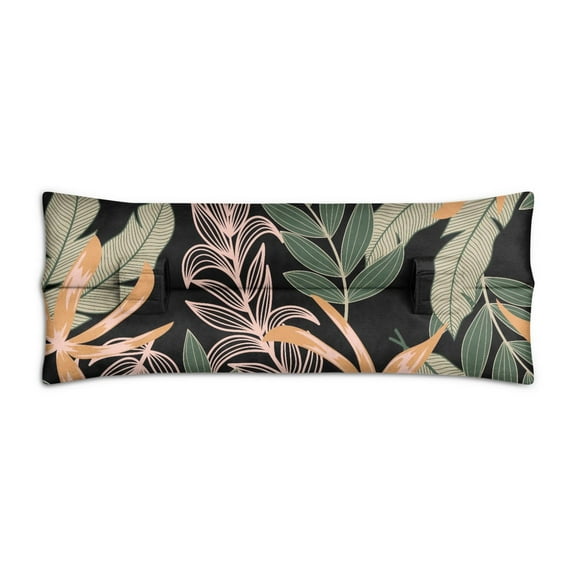 Colorful Tropical Seat Belt Pillow Vibrant Summer Print for Mastectomy & Chemo Port Protection
