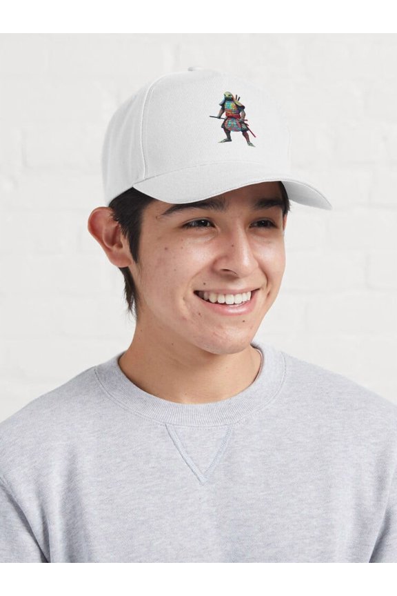Colorful Turtle Ninja Baseball Hat, Samurai Outfit 2 Animal Character Design, Classic Cap