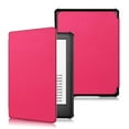 thumbnail image 1 of Colorful Ultra Slim 6" eBook Reader Cover PU Leather Smart Case Protective Shell ROSE RED FOR KINDLE PAPERWHITE 1/2/3, 1 of 8