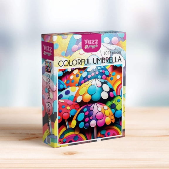 Colorful Umbrella 1023-Piece Puzzle