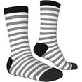 thumbnail image 1 of Colorful Unisex Novelty Pattern Crew Socks Calf Length Athletic Socks for Men Women, 1 of 8
