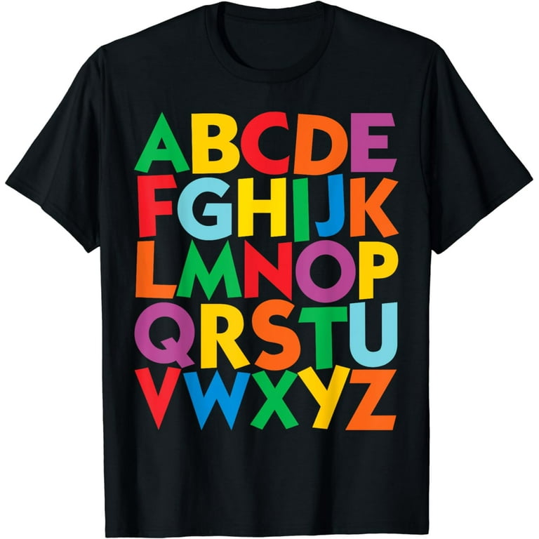 Fun Alphabet Letter T Upper Case T-Shirt Fun Alphabet Letter T Upper Case T-Shirt