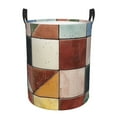 thumbnail image 1 of Colorful Vibrant Geometric Shapes Laundry Hamper Medium Storage Basket/Toy Organizer/Dirty Clothes Bucket, 1 of 5