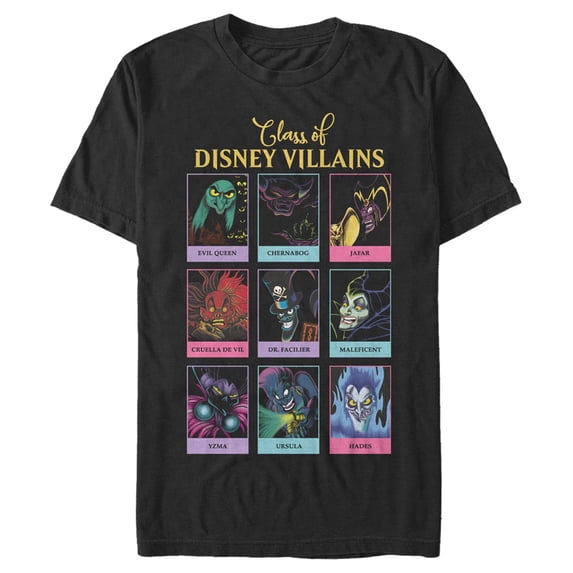 Colorful Villains Illustration Men's T-Shirt for Fun and Stylish Casual Wear