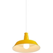 Colorful Vintage Metal Pendant Lamp for Kitchen Island, Retro Indusrial Style Pendant Light Fixture for Dining Room, Iron Farmhouse Rustic Pendant Lighting for Dining Room Over Table