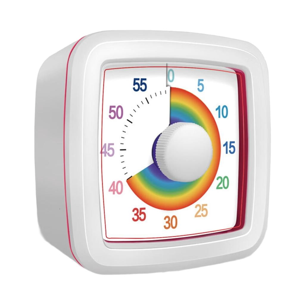 Timer Learning Colorful Visual Timer For Child Learning Time Management With Rainbow ...