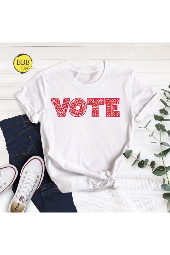Colorful Vote T-Shirt: Election Voter Tee SWEATSHIRT All Size S-5XL
