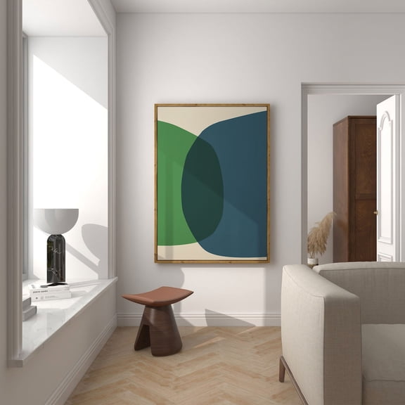 Colorful Wall Art, Vibrant Color Block Wall Art, Abstract Modern Wall Art, Living Room Wall Art, Mid Century Modern Wall Art Home Decor, 8x12 UNFRAMED