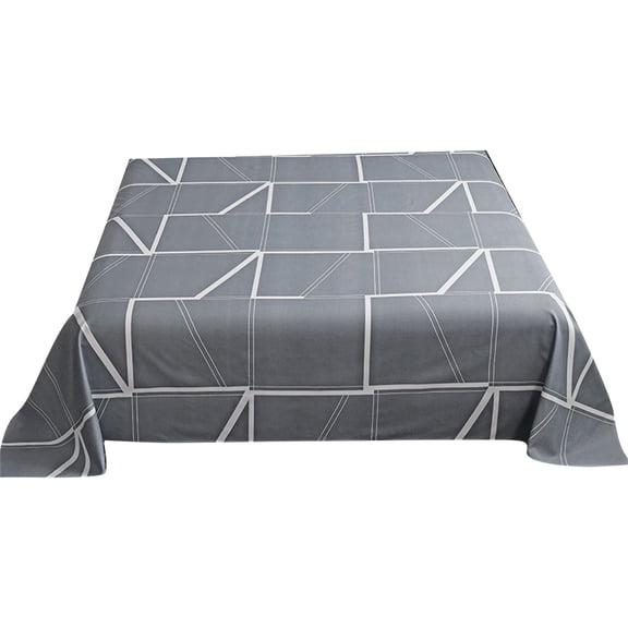 Colorful Washed Cotton Bed Sheet Comfort Polyester Fade Resistant and Healthy Dye Bedding Sheet for Family Use